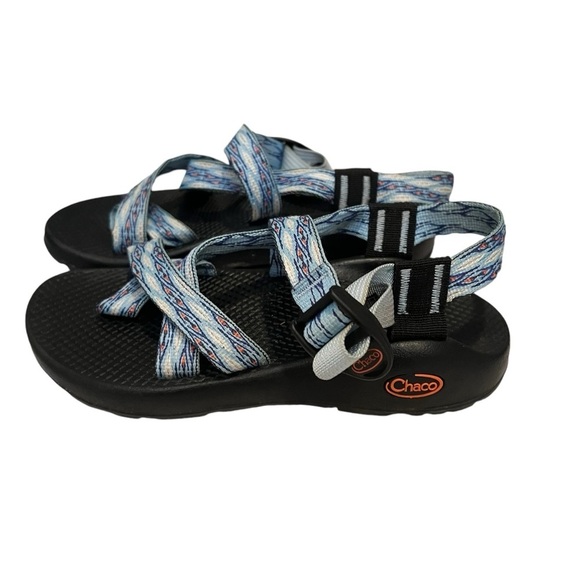 CHACO Z2 CLASSIC Sandals Womens 37 US 6 Blue Outdoor Hiking Water Sandals - Picture 3 of 9